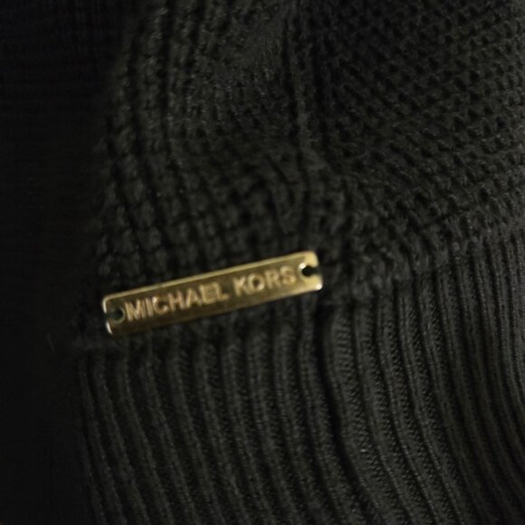 Michael Michael Kors Waffle Weave Thermal Hooded Pullover Size L - Picture 4 of 6